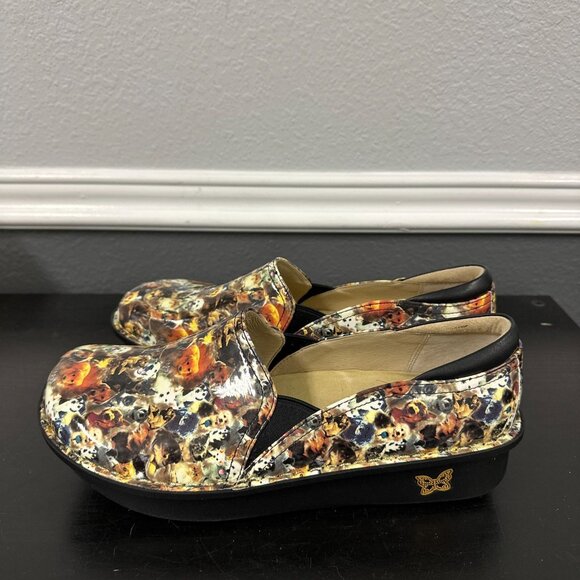 Alegria Debra Paws Up Nurse Vet Comfort Clogs Dog Womens Size 42 US 11.5 12 - Picture 1 of 8